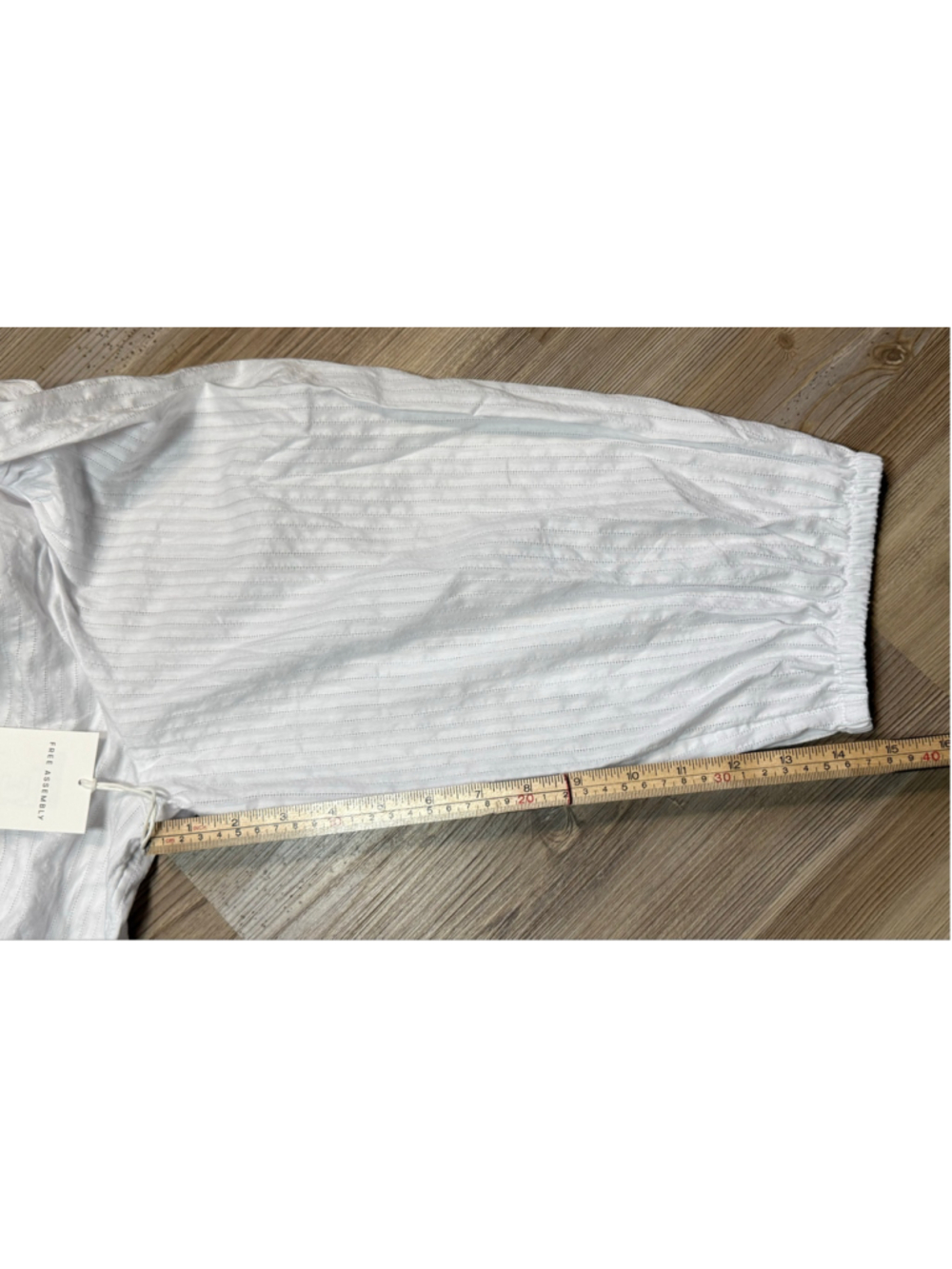 Women's FREE ASSEMBLY White flowy Blouse Plus Size XXL - Picture 4 of 10